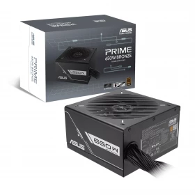 Fuente de poder 650W Asus Prime 650G 80 Plus Bronce