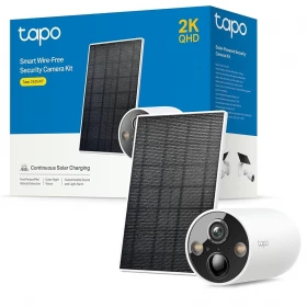 Cámara de Seguridad TP-Link Tapo C425 KIT 2K Batería 300 días + Panel Solar