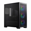 Case Cooler Master Elite 302 ARGB Vidrio templado 3 ventiladores Negro Case Cooler Master Elite 302 ARGB Vidrio templado 3 ventiladores Negro