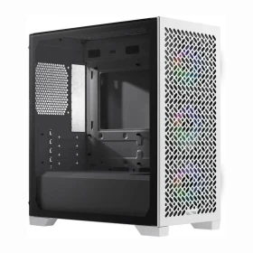 Case Cooler Master Elite 302 ARGB Vidrio templado 3 ventiladores Blanco