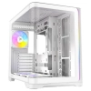 Case Antec C5 Vidrio templado Curvo ARGB 4 ventiladores Blanco