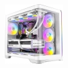 Case Antec C5 Vidrio templado Curvo ARGB 4 ventiladores Blanco