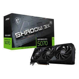 Tarjeta de Video RTX 5070 MSI Shadow 3X 12GB OC GDDR7