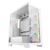 Case DeepCool CG580 4F V2 Vidrio templado ARGB 4 ventiladores Blanco