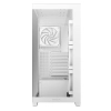 Case DeepCool CG580 4F V2 Vidrio templado ARGB 4 ventiladores Blanco