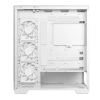 Case DeepCool CG580 4F V2 Vidrio templado ARGB 4 ventiladores Blanco