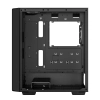 Case DeepCool CC560 V2 4F Vidrio templado ARGB 4 ventiladores Negro