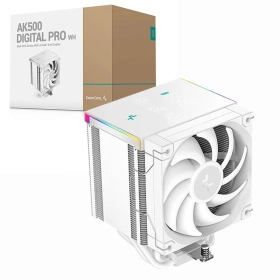 Cooler de aire DeepCool AK620-Digital PRO LED ARGB Blanco