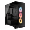 Case Corsair 4500X RS-R Frame ARGB Vidrio templado 3 ventiladores Negro