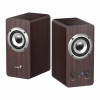 Parlante Genius SP-HF400 10W control Voluemen/Bajo Madera