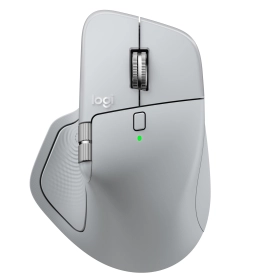 Mouse Logitech Ergonómico MX Master 4 Wireless Gris Palido