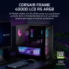 Case Corsair FRAME 4000D LCD RS RGB XENEON EDGE de 14,5 4 ventiladores Negro