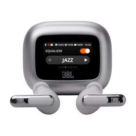 Audífonos JBL LIVE BEAM 3 Wireless Bluetooth ANC 48H Plata