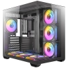 Case Antec CX Mirror Vidrio templado 7 ventiladores ARGB Negro
