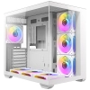 Case Antec CX Mirror Vidrio templado 7 ventiladores ARGB Blanco