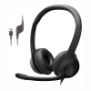 Audífonos Logitech H390 Noise Canceling con micrófono USB Negros