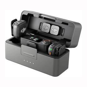 Micrófono DJI MIC 3  (2 TX + 1 RX + estuche de carga)