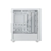 Case Corsair 3200D RS Vidrio templado 3 ventiladores Blanco