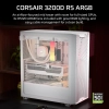 Case Corsair 3200D RS ARGB Vidrio templado 3 ventiladores Blanco Case Corsair 3200D RS ARGB Vidrio templado 3 ventiladores Blanco