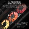 Case Corsair 3200D RS ARGB Vidrio templado 3 ventiladores Negro Case Corsair 3200D RS ARGB Vidrio templado 3 ventiladores Negro
