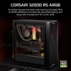 Case Corsair 3200D RS ARGB Vidrio templado 3 ventiladores Smoke Case Corsair 3200D RS ARGB Vidrio templado 3 ventiladores Smoke