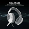 Audífonos Corsair HS55 Surround V2 Blanco 3.5mm Audífonos Corsair HS55 Surround V2 Blanco 3.5mm