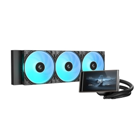 Cooler Refrigeración Líquida DeepCool LT360 Vision ARGB 360mm negro