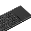 Teclado Klip Xtreme Wireless portátil pleglable FlexPlit KCK-650S con panel táctil ESP