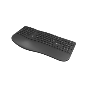 Teclado Ergonomico inalámbrico KlipXtreme Transcend KBK-530S ESP