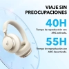 Audífonos Anker Soundcore Space One ANC 55H Blanco Crema Audífonos Anker Soundcore Space One ANC 55H Blanco Crema