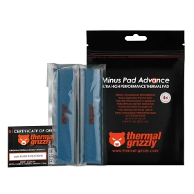 Pad Térmico Thermal Grizzly Minus Pad Advance 120x20x3mm 4 Unidades