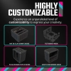 Case Cooler Master QUBE 500 Flatpack Negro Vidrio Templado E-ATX USB-C