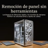 Case Cooler Master MasterFrame 500 Mesh Silver Vidrio Templado 3 ventiladores Case Cooler Master MasterFrame 500 Mesh Silver Vidrio Templado 3 ventiladores