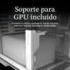 Case Cooler Master MasterFrame 500 Mesh Silver Vidrio Templado 3 ventiladores Case Cooler Master MasterFrame 500 Mesh Silver Vidrio Templado 3 ventiladores