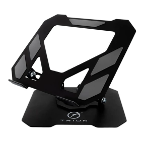 Base de aluminio giratoria para laptop Trion TL200 Negra