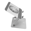 Base de aluminio con ventilación para laptop Trion TL300 Plata Base de aluminio con ventilación para laptop Trion TL300 Plata