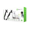 Soporte Brazo Klip Xtreme para 2 monitores resorte KMM-410 Soporte Brazo Klip Xtreme para 2 monitores resorte KMM-410