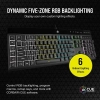 Teclado Corsair K55 RGB PRO 6 Teclas Macro USB Español