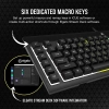Teclado Corsair K55 RGB PRO 6 Teclas Macro USB Español