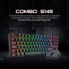 Combo de teclado y mouse Redragon S145 Kumara K552 Mecanico /Mouse King M724