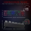 Teclado Mecánico Redragon Mitra K551 RGB Español