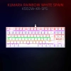 Teclado Mecánicor Redragon Kumara K552 TKL Rojo / Blanco / ESP Teclado Mecánicor Redragon Kumara K552 TKL Rojo / Blanco / ESP