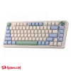 Teclado Mecánico Redragon Ucal Pro K673CPG RGB Switch Red Crema/Violeta/Verde