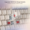 Teclado Mecánico Redragon Ucal Pro K673CPG RGB Switch Red Crema/Violeta/Verde