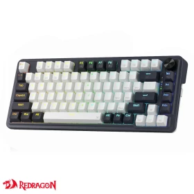 Teclado Mecánico Redragon Ucal Pro K673WP RGB Switch Red Blanco/Negro