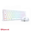 Combo de teclado y mouse Redragon S143W-SP Combo de teclado y mouse Redragon S143W-SP Fizz K617 Mecánico /Mouse K1ng M724