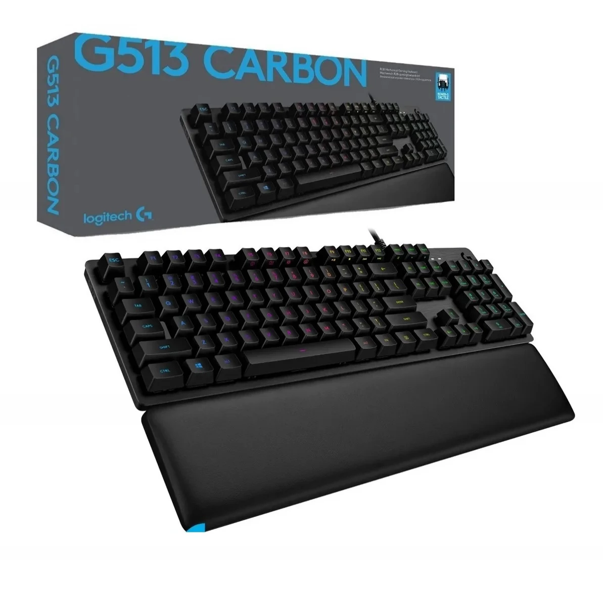 Teclado Logitech Mecánico G513 RBG