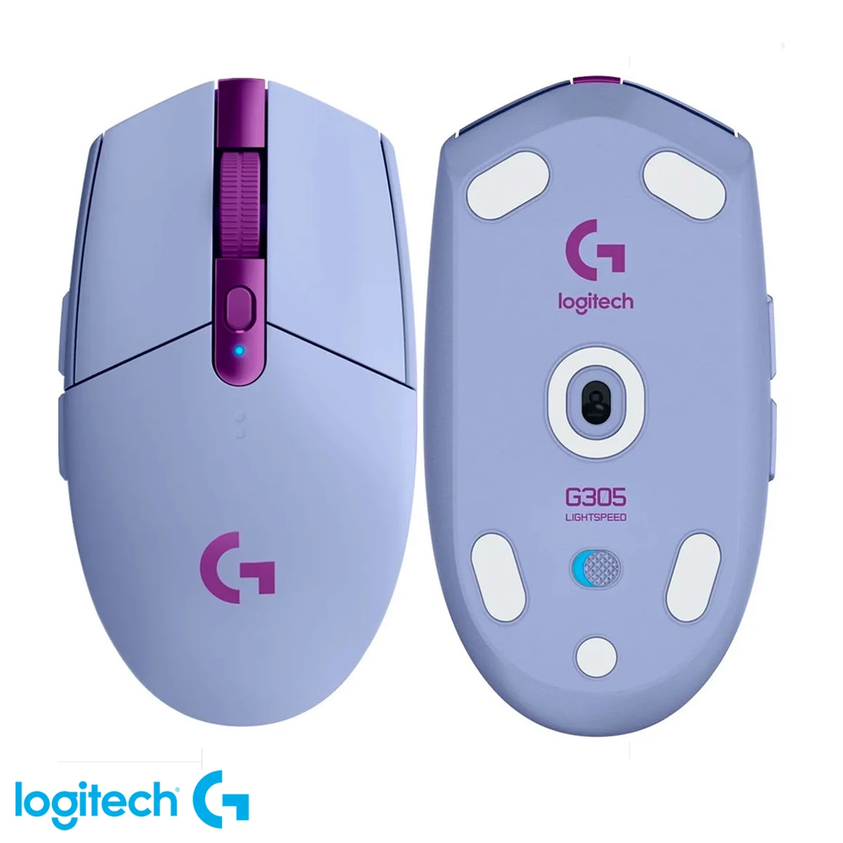 Mouse Logitech G305 Wireless Lightspeed 12K DPI Lila