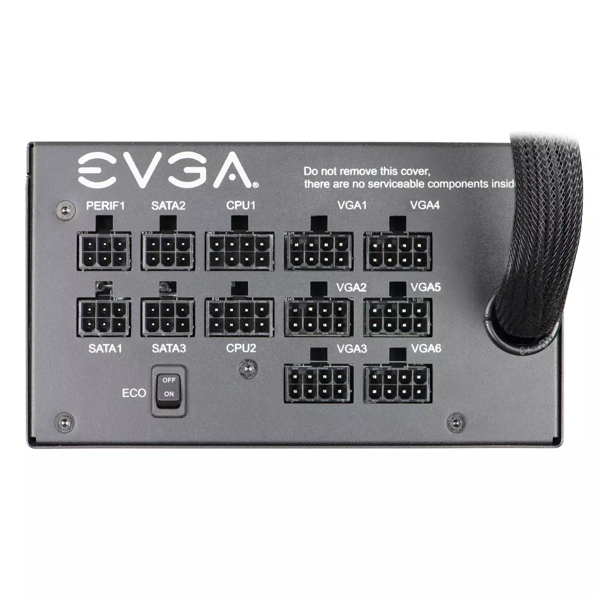 Fuente de poder 1000W EVGA 1000GQ EcoMode 80+Oro Full Modular