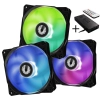 Ventiladores KIT 3 en 1 Bitfenix Spectre ARGB / Control Remoto Negro